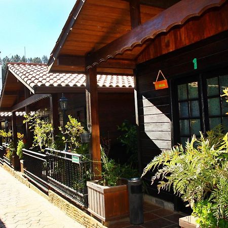 Cabanas Valle Verde Moya  Luaran gambar