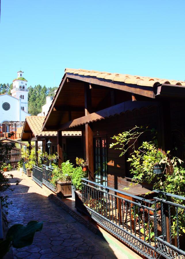 Cabanas Valle Verde Moya  Luaran gambar