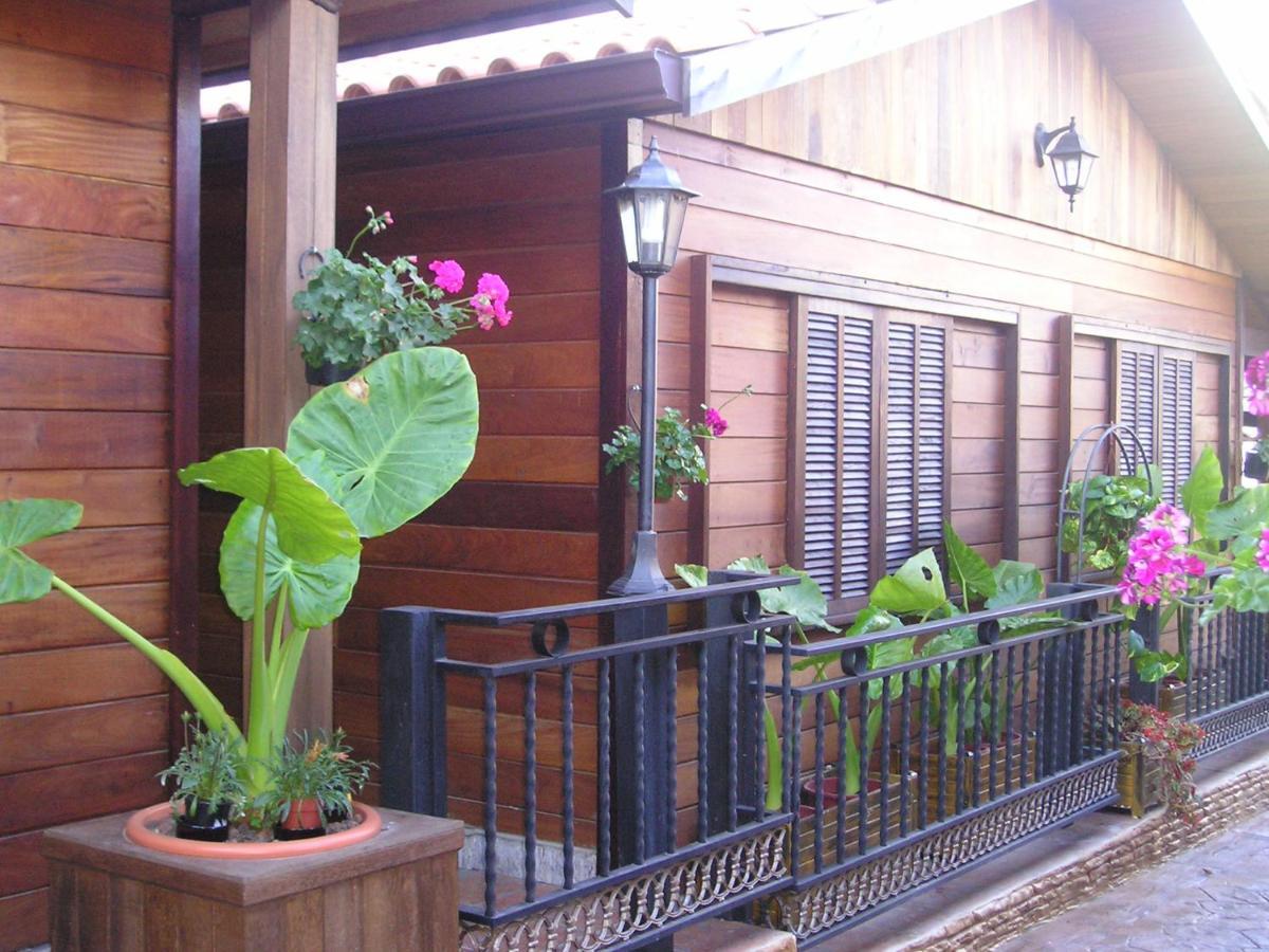 Cabanas Valle Verde Moya  Luaran gambar