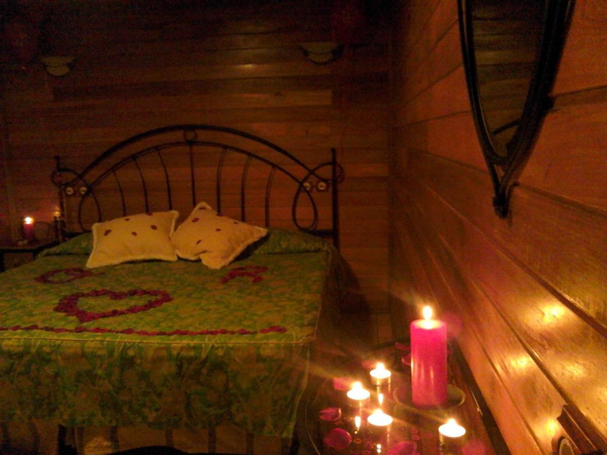Cabanas Valle Verde Moya  Luaran gambar